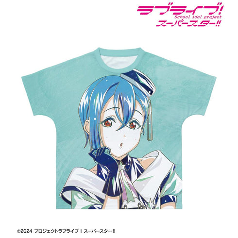 『ラブライブ!スーパースター!!』描き下ろし 若菜四季 スーパースター!!ver. Ani-Art フルグラフィックTシャツユニセックス